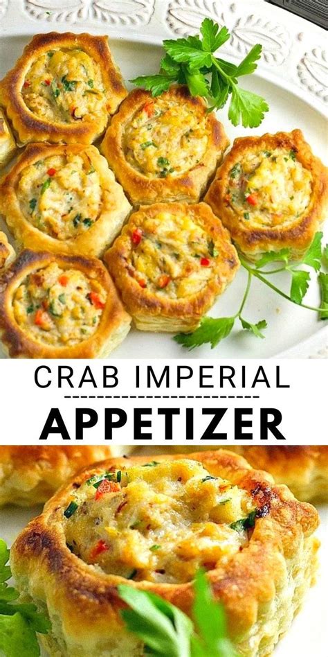 Crab Imperial Is An Easy To Make Elegant Appetizer Recipe Perfect For
