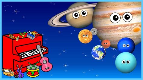 Space Music Planets Music Instruments For Baby Funny Planet