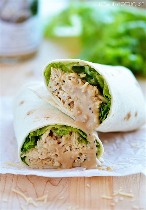 Crock Pot Chicken Caesar Wraps Diy Recipes