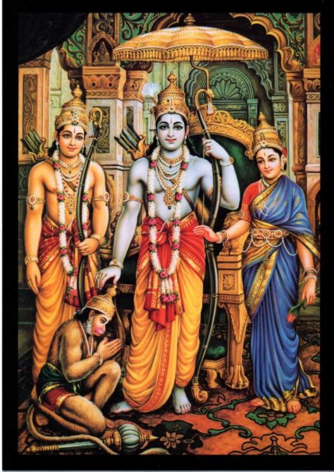 10 Rama Sita And Hanuman Heart Of Hinduism