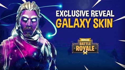 Exclusive Galaxy Skin Reveal Fortnite Battle Royale