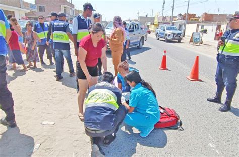 Adolescente Es Atropellada Al Intentar Cruzar La Pista Diario De Chimbote