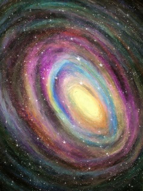 Galaxy Oil Pastel Drawing 123117 Pastel Art Oil Pastel
