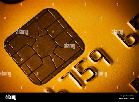 Chip And Pin On Credit Card Stock Photo Alamy