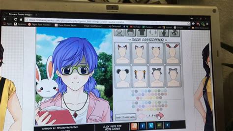 Alyza Plays Rinmaru Games Mega Anime Avatar Creator Part 2 Youtube