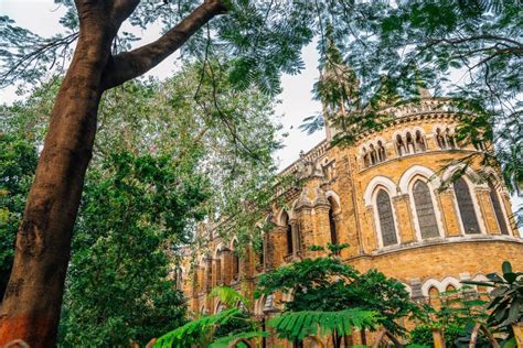 University Of Mumbai Fort Campus In Mumbai India Stock Image Image