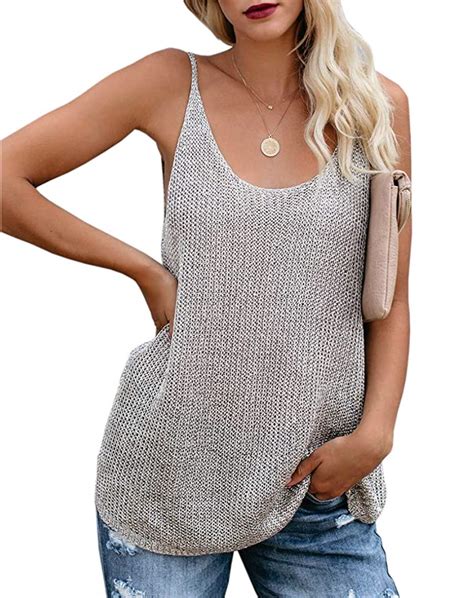 These Loose Knit Tank Tops Are Summers Answer To The Sweater Vest