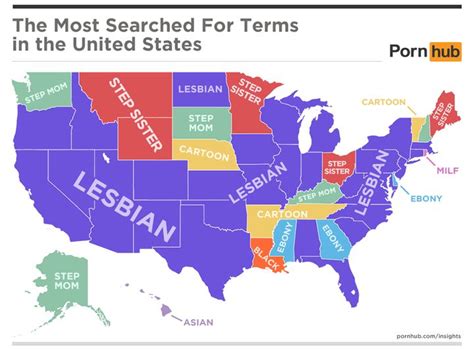 Milfs Cartoons These Are Pornhub S Most Popular Search Terms By State Huffpost