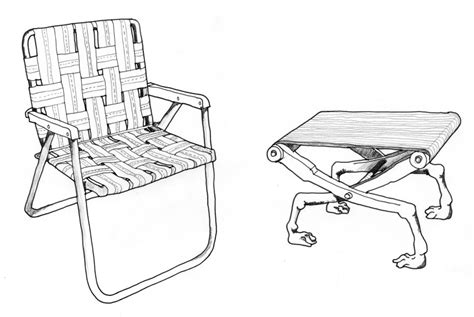 Isometric Drawing Of A Chair At Explore Collection