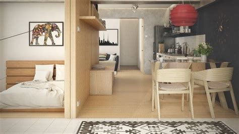 5 Small Studio Apartments With Beautiful Design Studio Apartment Design