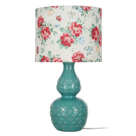 The Pioneer Woman Vintage Floral Table Lamp Green Finish