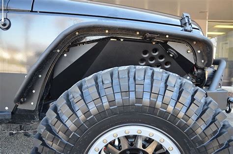 Ace Engineering Front Aluminum Inner Fenders For 07 17 Jeep® Wrangler