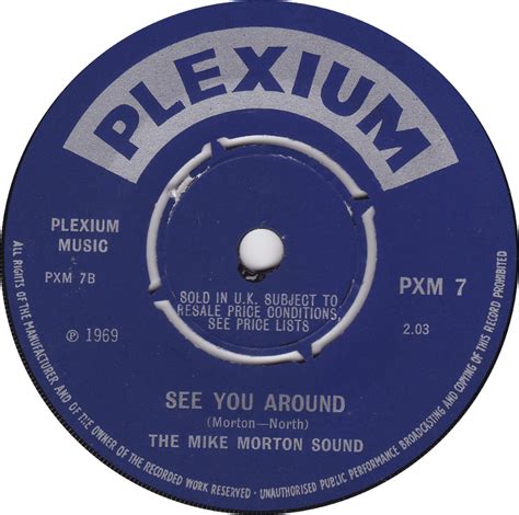See you around although not used much in the uk implied you would or might see someone in some unspecified place probably by pure chance. Left and to the Back: Mike Morton Sound - Jennifer ...