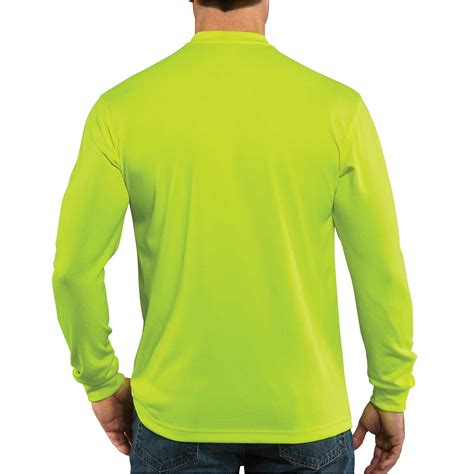 Carhartt Force 100494 Color Enhanced Hi Vis Long Sleeve T Shirt