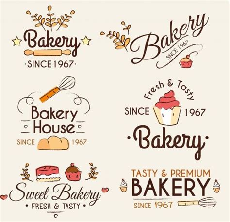 Logos De Pastelerias Logos De Panaderia Y Pasteleria Joy Studio