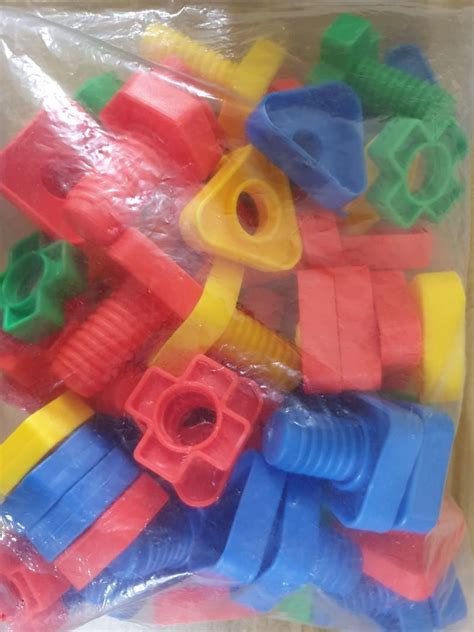 Plastic Nuts And Bolts Hobbies And Toys Toys And Games On Carousell