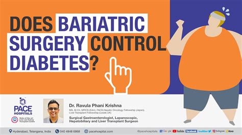 Does Bariatric Surgery Control Diabetes Weight Loss Surgery And Type 2 Diabetes Youtube