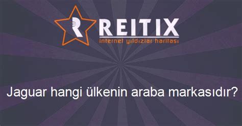 jaguar hangi ülkenin