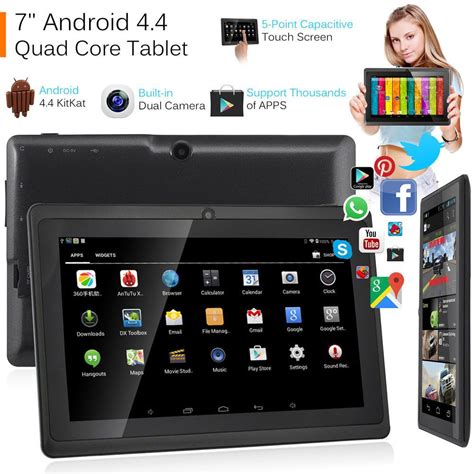 Crisp and clear ips display: Details about 7 Inch Android Tablet 8GB Quad Core 4.4 Dual ...