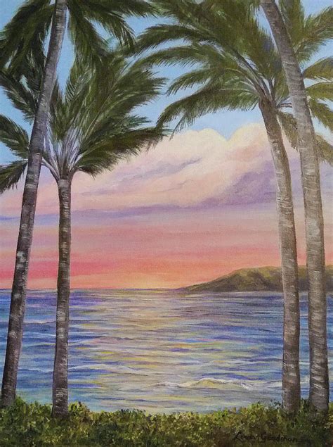 Island Paradise Painting By Linda Goodman Fine Art America