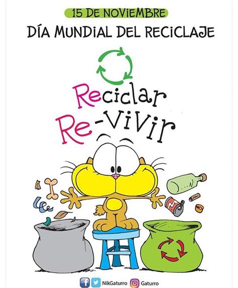 Gaturro Y Nik En Instagram “feliz Día Del Reciclaje” Peanuts Comics
