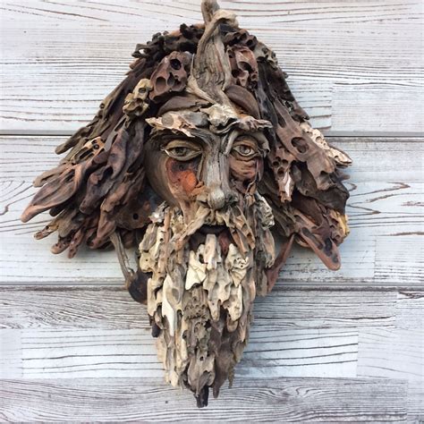 15 Quirky Faces Creative Driftwood Sculptures By Eyevan Tumbleweed