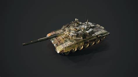 Military Tank T 90 3d Asset Cgtrader