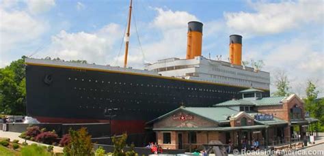 Titanic Worlds Largest Museum Attraction Pigeon Forge Tennessee