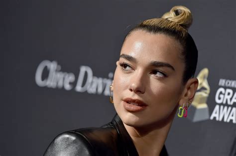 Dua Lipa At Clive Daviss 2020 Pre Grammy Gala In La Celebrities At