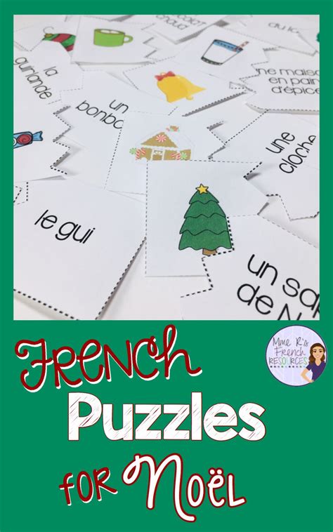 French Christmas Vocabulary Activities ActivitÉs De NoËl Writing