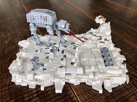 My Lego Hoth Battle Moc More Pictures In The Comments Lego