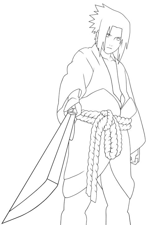 133 Dessins De Coloriage Naruto à Imprimer Sur Page 8