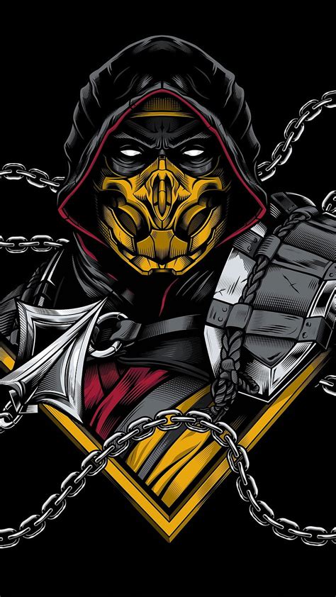 Compartir 65 Scorpion Mortal Kombat Dibujo Muy Caliente Camera Edu Vn