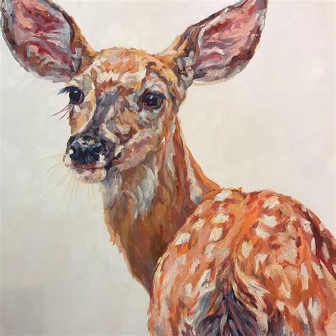 Fawn Deer Wip Babyanimals Animal Art Animal Drawings Cute Art