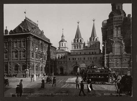 Historic Bandw Photos Of Moscow Russia In The 19th Century Monovisions