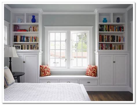 California closets | we believe exceptional design transforms people's lives. California Closet bookcase and window seat … | Pinteres…