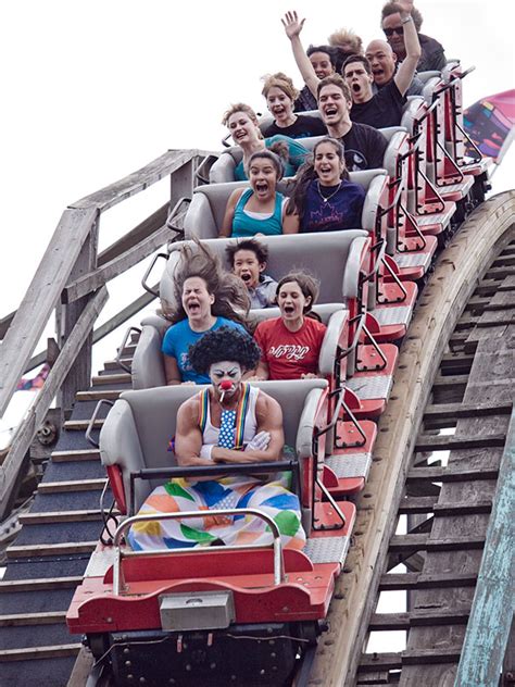 Funny Roller Coaster Ride Faces
