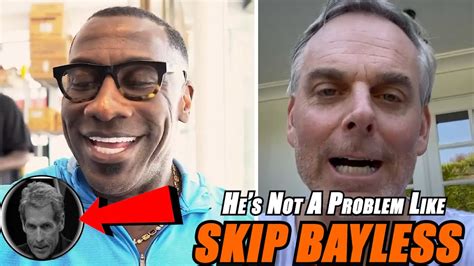 Espn Offering Shannon Sharpe And Colin Cowherd Substantial Bag He Not A