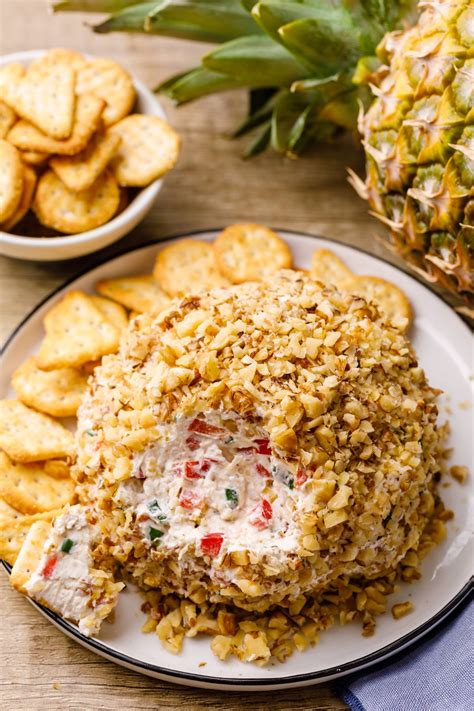 Obsession Worthy Pineapple Pecan Cheese Ball Nurtured Homes