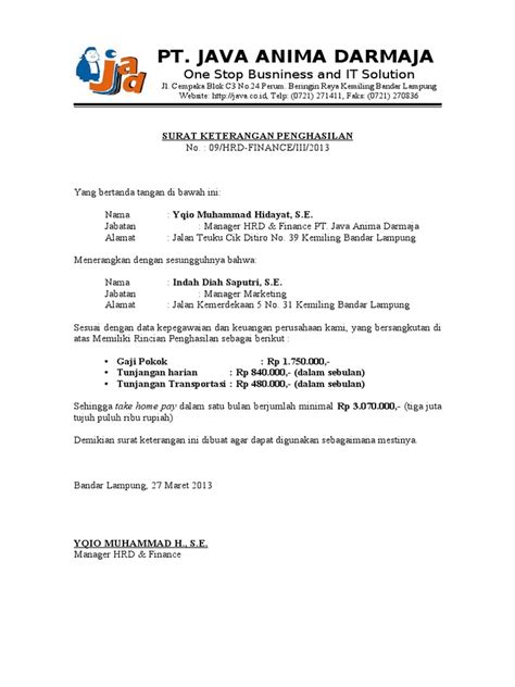 Contoh surat keterangan penghasilan dalam format word dan bisa di download ini bisa anda. 16 Contoh Surat Keterangan Penghasilan Orang Tua ...