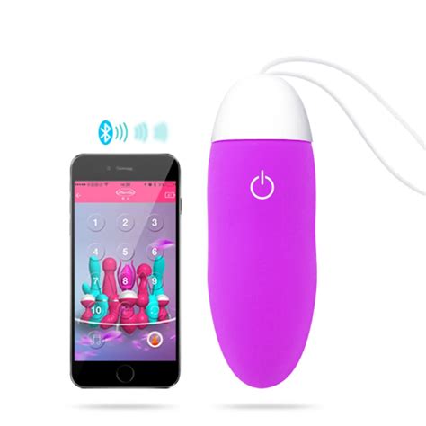 Android Ios App Bluetooth Vibrator Sex Products Vibrating Jump Egg 10 Speed Wireless Vibrator