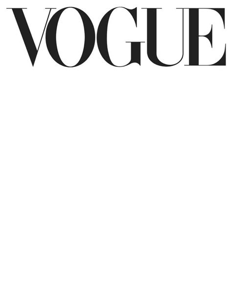 Vogue Background Plantilla De Revista Cuadros De Letras Texturas