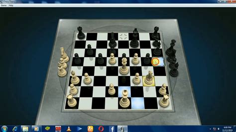 If you get stuck, use a hint or take back the move. Chess Titans: Winning a match against the Computer ...