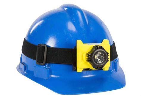 Plastic White Safety Helmet With Led Light For Industries And Mining