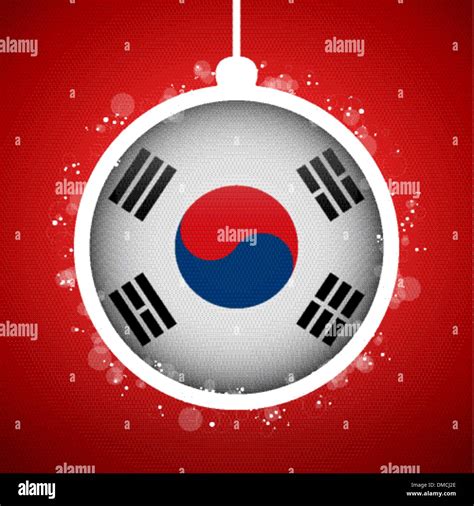 Merry Christmas South Korea Stock Vector Images Alamy