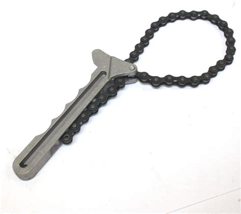 Heavy Duty 16 Chain Oil Filter Wrench Capacity 4 Oil Filter Chain