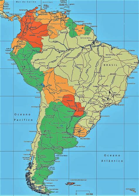 We would like to show you a description here but the site won't allow us. Mapa de América del Sur 🥇 Mapas de Sudamérica ⊛ Suramérica