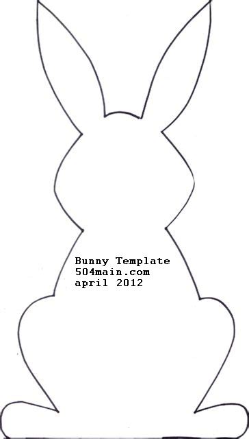 Free printable easter bunny paw print template and video tutorial. 504 Main by Holly Lefevre: Bunny Banner Tutorial (Super Cute and Super Simple)