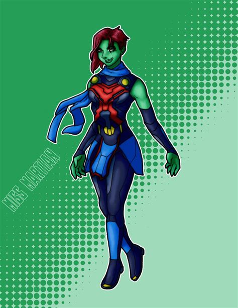 Dc Miss Martian By Dread Softly On Deviantart