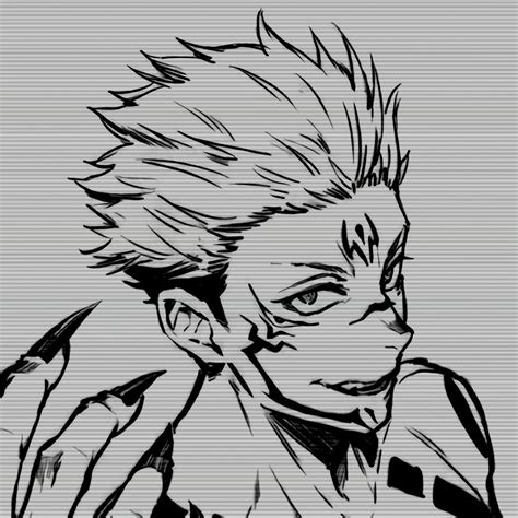 Ryomen Sukuna Manga Icons In 2021 Mangá Icons Profile Picture Cute